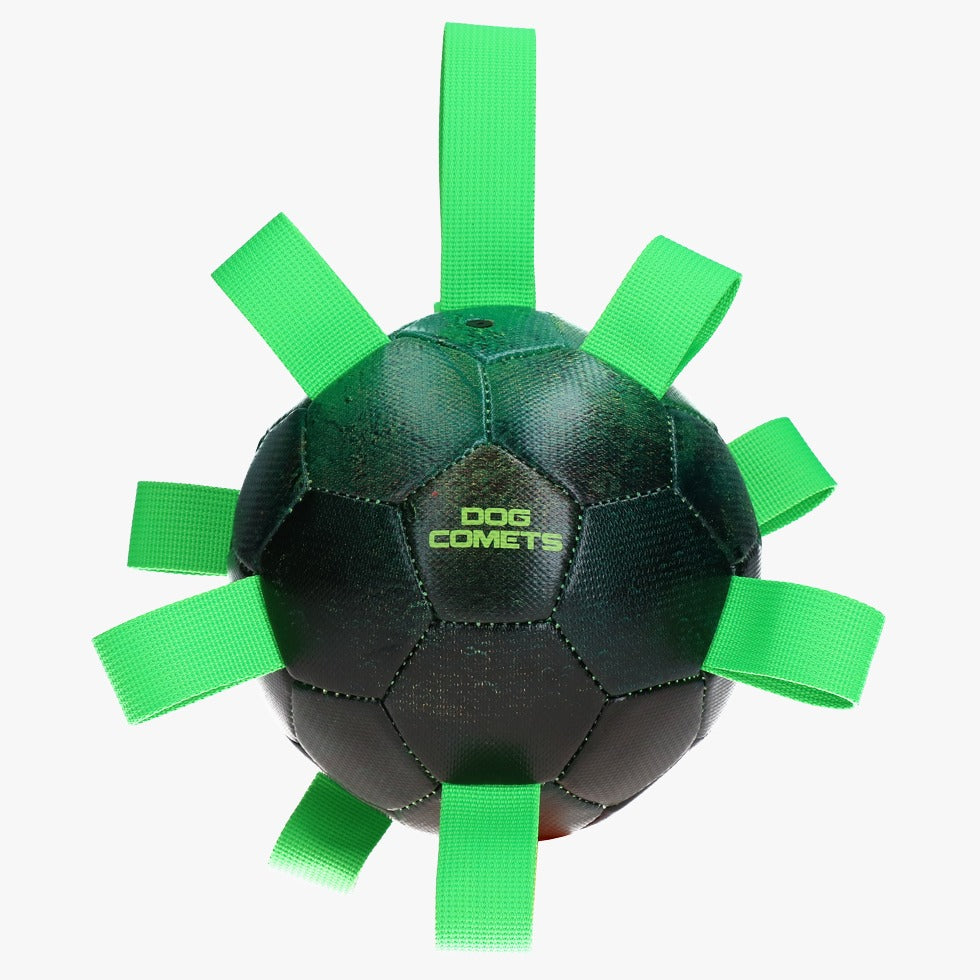 Dog Comets Voetbal Groen - Happy Dogs Style