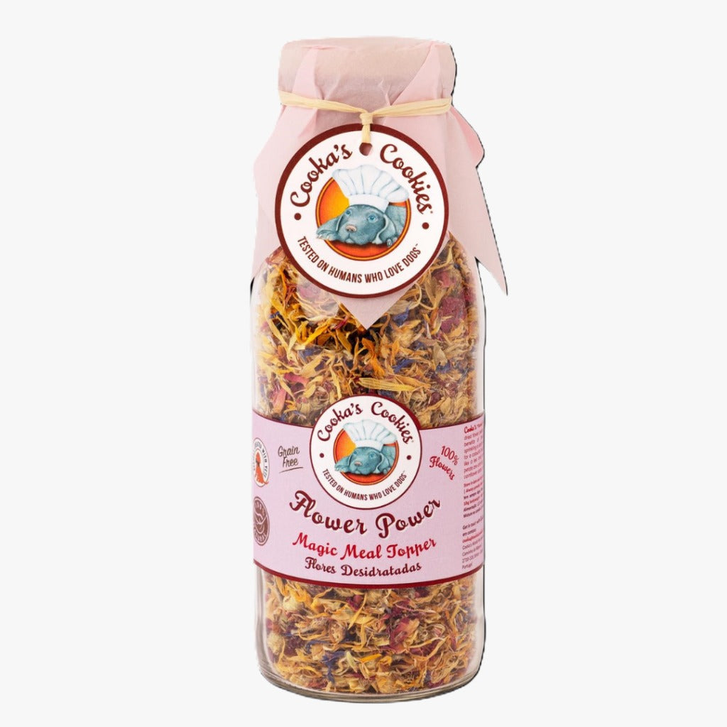 Flower Power - Cooka’s Cookies hondenverrijking - Happy Dogs Style