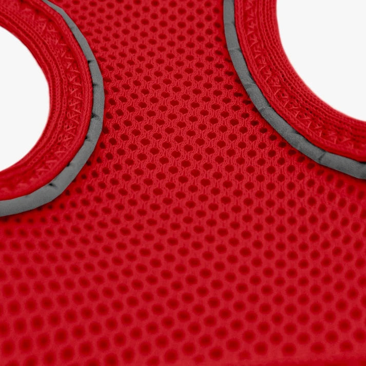 Tailpetz Air-Mesh Tuigje Rood