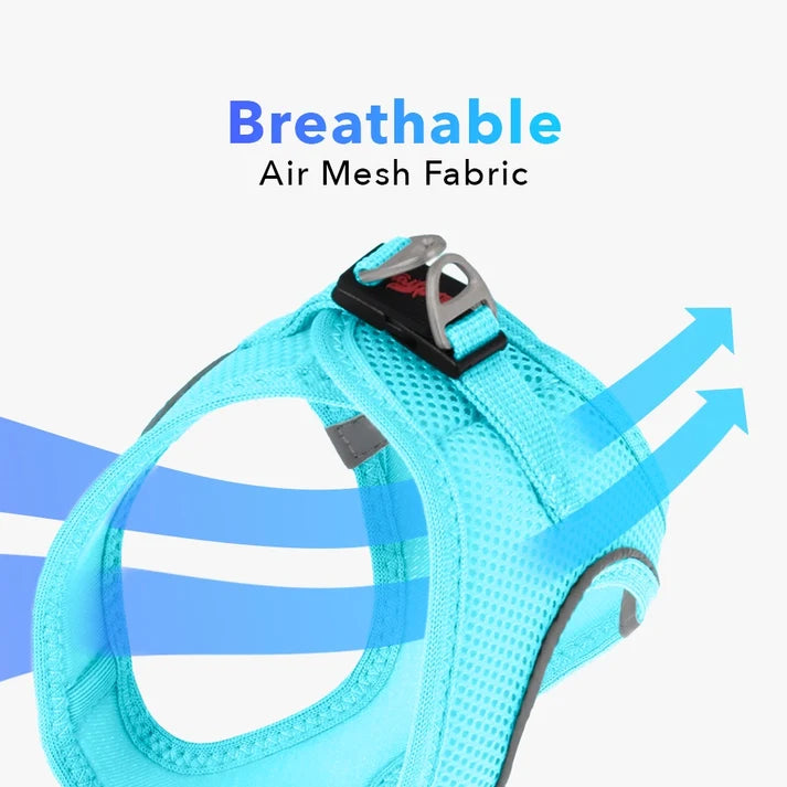 Tailpetz Air-Mesh Tuigje Ocean