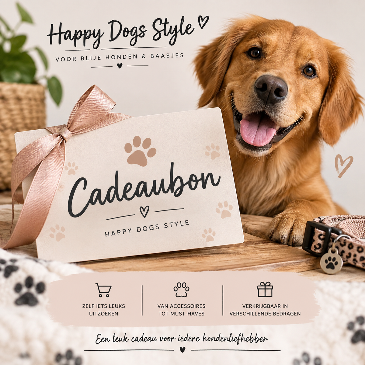 Happy Dogs Style Cadeaubon - Happy Dogs Style