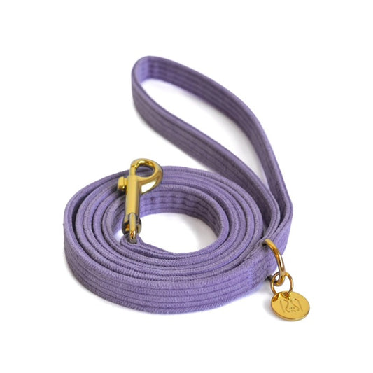 Corduroy hondenlijn lila - Happy Dogs Style