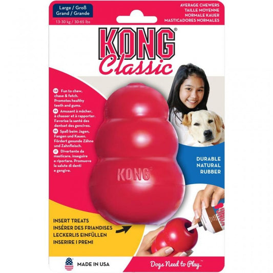 KONG classic rood L - Happy Dogs Style