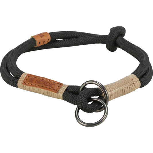 BE NORDIC halfslip halsband zwart - Happy Dogs Style