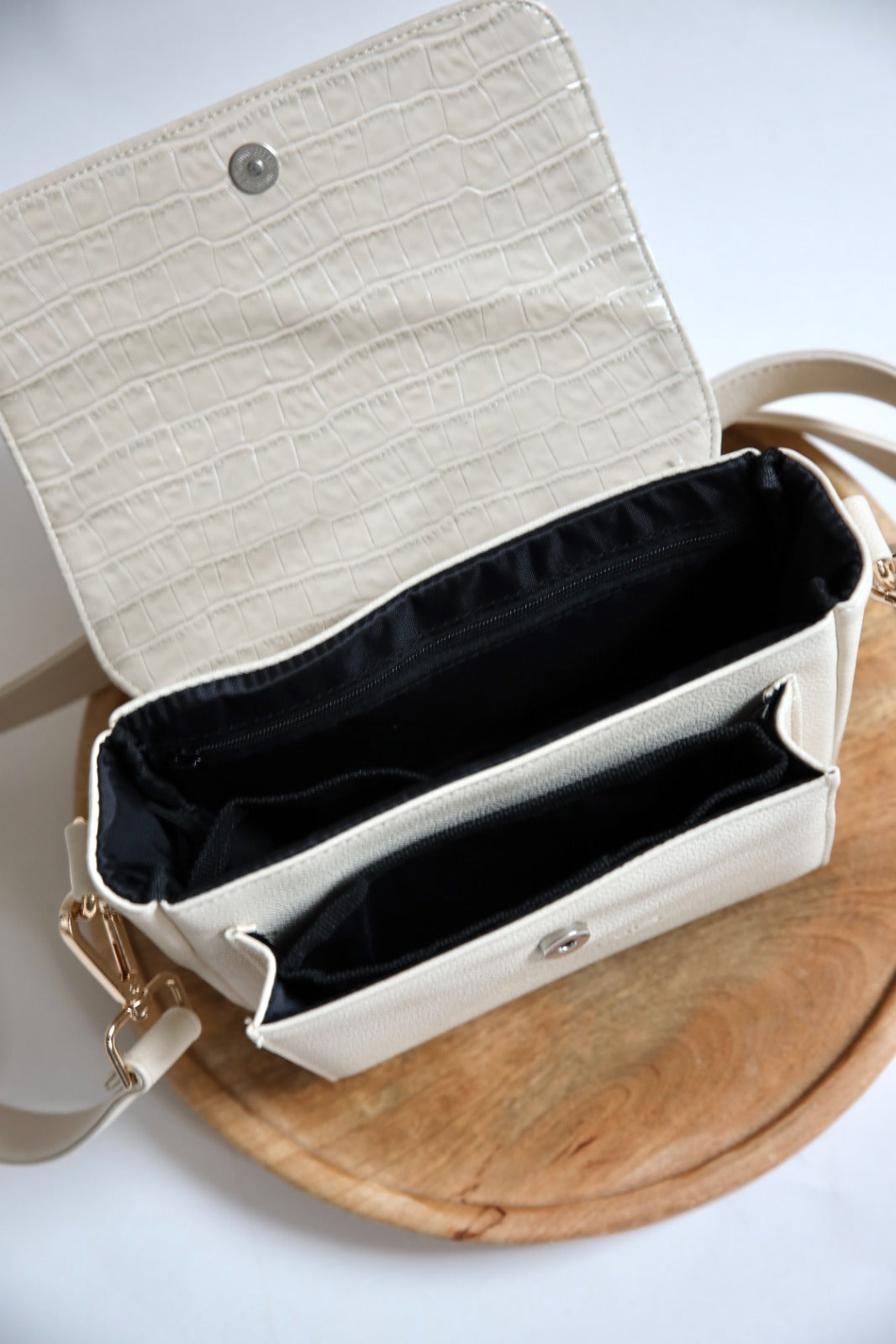 My Petite Chérie Dog Mom Bag - Blissful Beige, extra productfoto 5 - Happy Dogs Style
