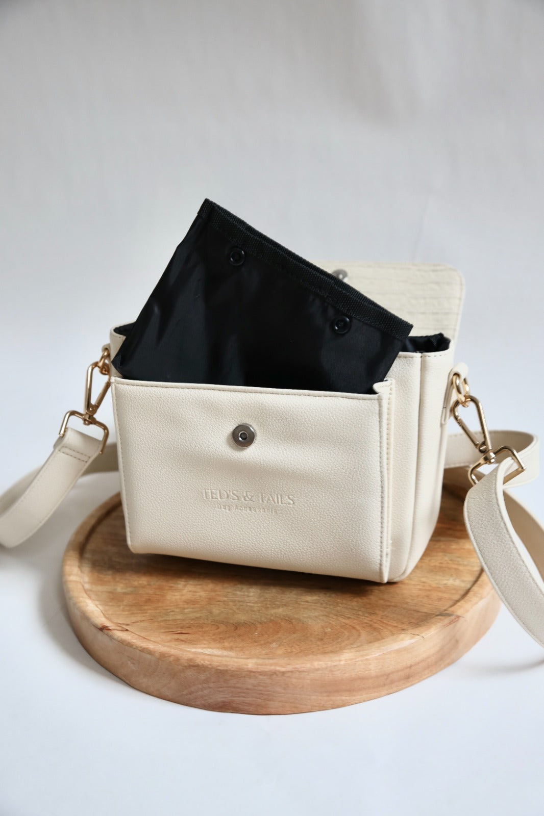 My Petite Chérie Dog Mom Bag - Blissful Beige, extra productfoto 6 - Happy Dogs Style