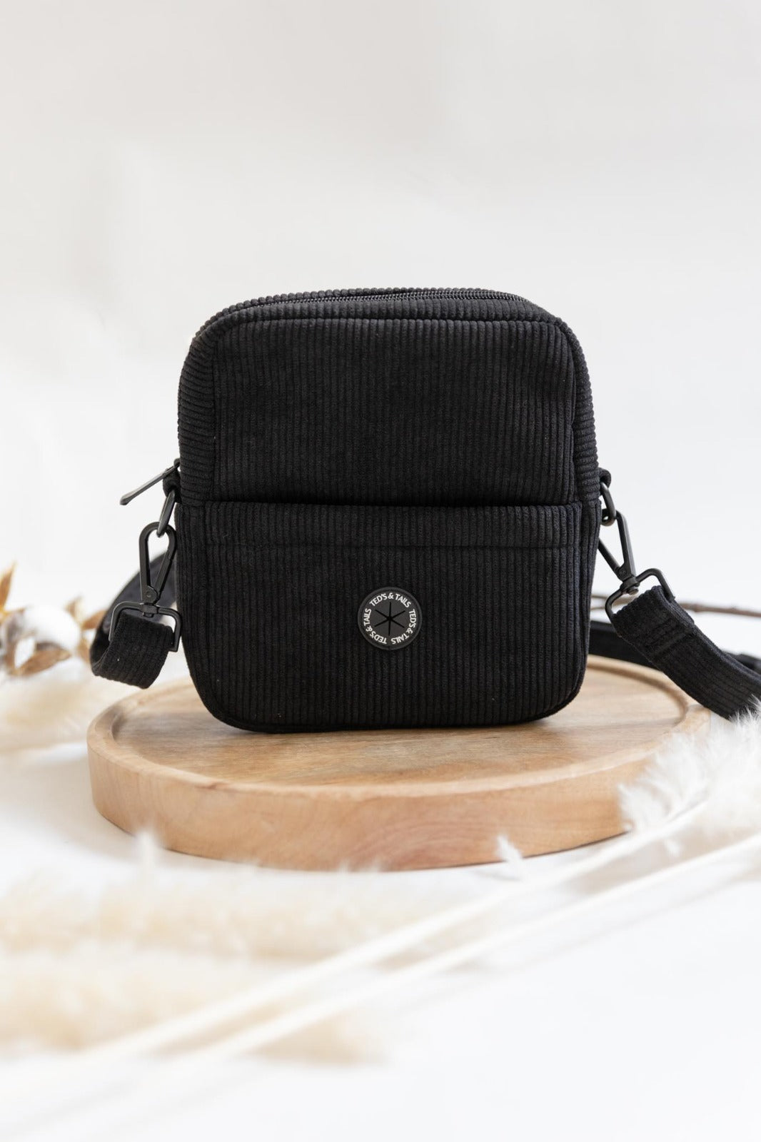 Dog Mom Bag Black - Happy Dogs Style