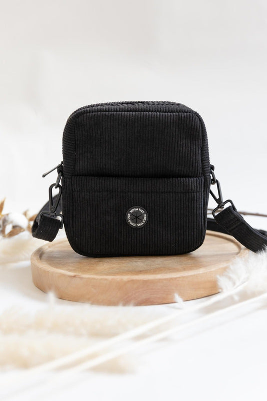 Dog Mom Bag Black - Happy Dogs Style