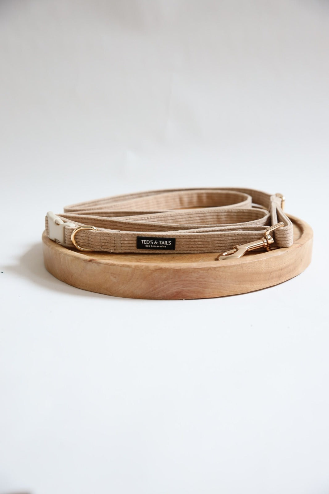 Handsfree verstelbare lijn Blissful Beige - Happy Dogs Style