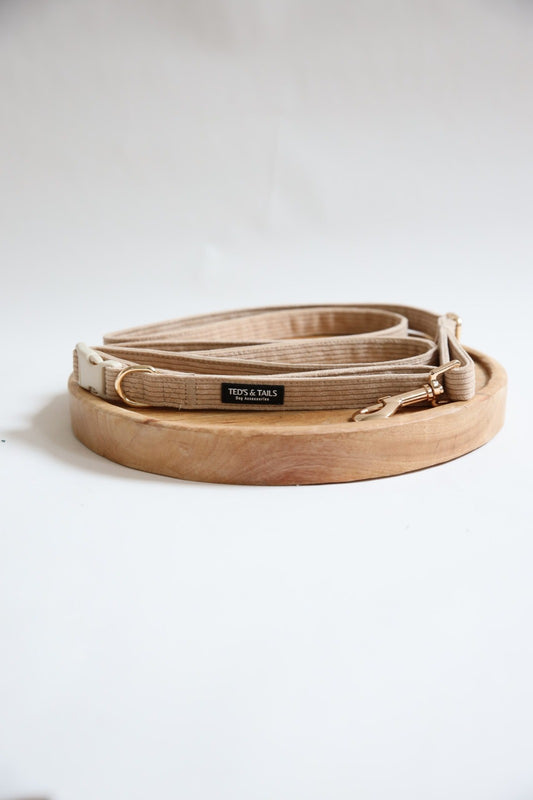 Handsfree verstelbare lijn Blissful Beige - Happy Dogs Style