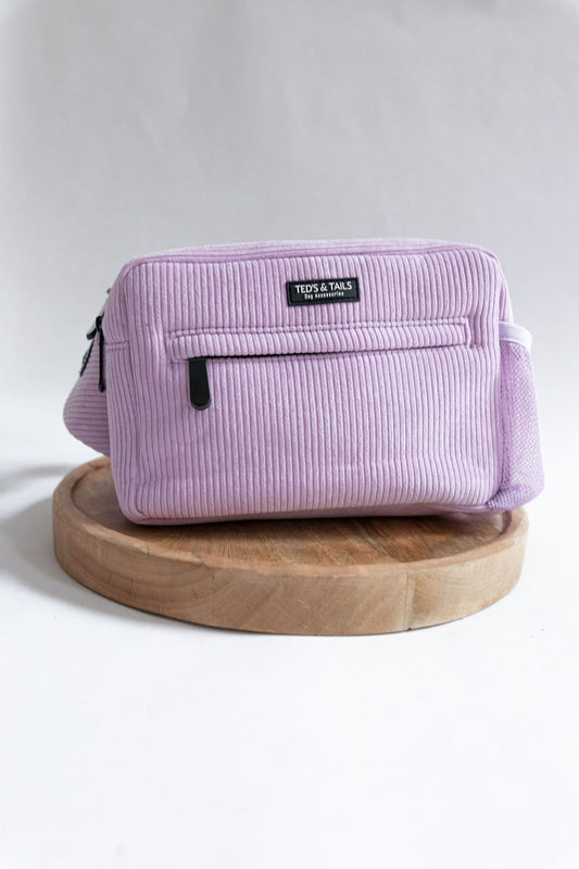 Dog mom fanny pack - lovely lavender - Happy Dogs Style