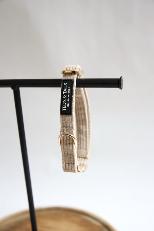 Halsband Blissful Beige - Happy Dogs Style