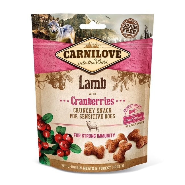 Carnilove snacks Lam & Cranberry - Happy Dogs Style