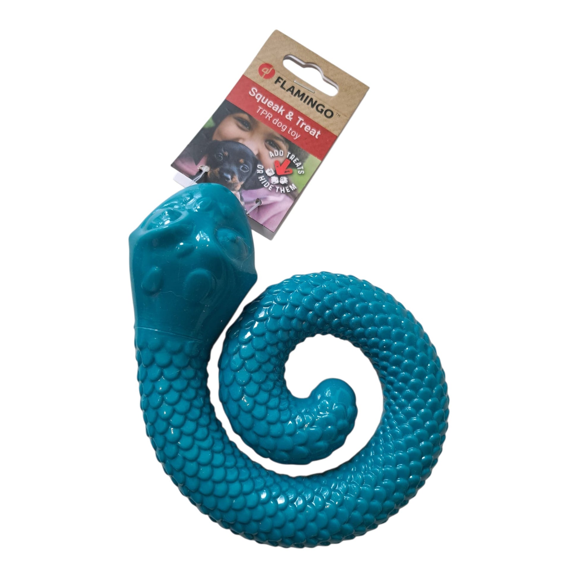 Snack Slang Rond Turquoise - Happy Dogs Style