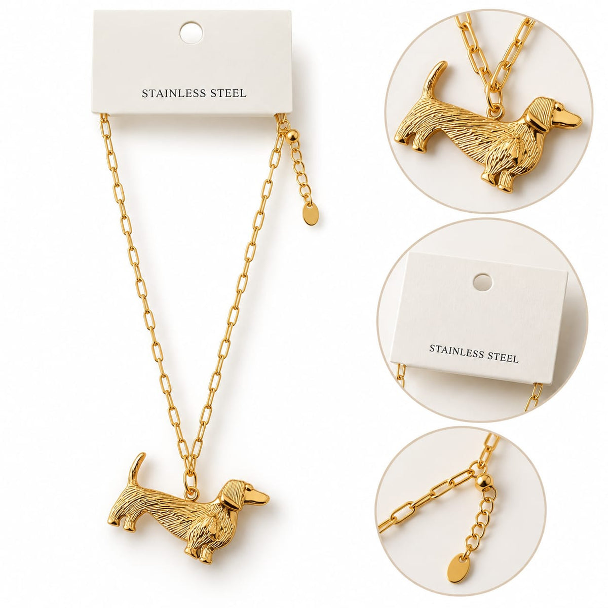 Dog mom Teckel ketting