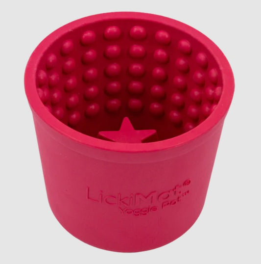 LickiMat Yoggie Pot Roze - Happy Dogs Style