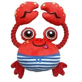 Sea Life Krab hondenspeelgoed - Happy Dogs Style