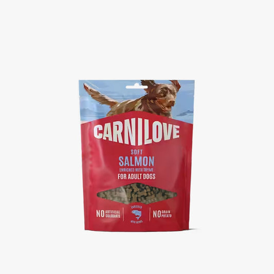 Salmon SOFT Snack for Small Dog Breeds 200g - Happy Dogs Style