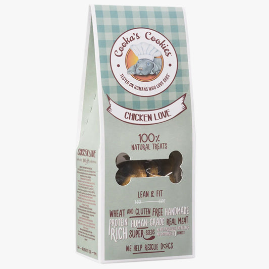 Chicken Love - Cooka’s Cookies hondenverrijking - Happy Dogs Style