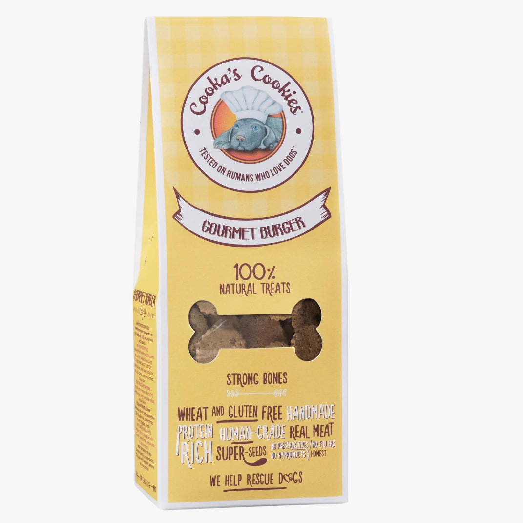 Gourmet Burger - Cooka’s Cookies hondenverrijking - Happy Dogs Style