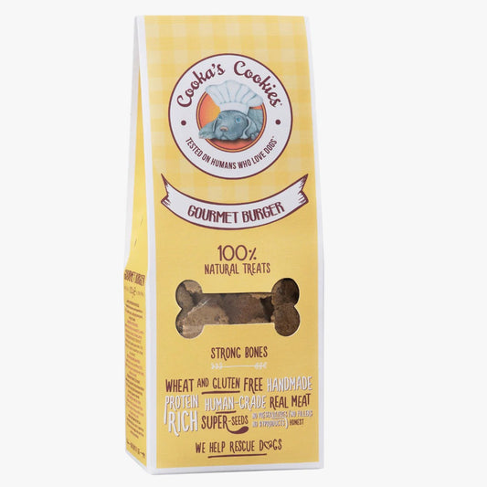 Gourmet Burger - Cooka’s Cookies hondenverrijking - Happy Dogs Style