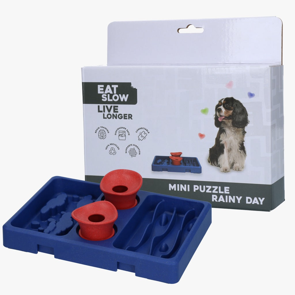 Mini Puzzle Rainy Day - Happy Dogs Style