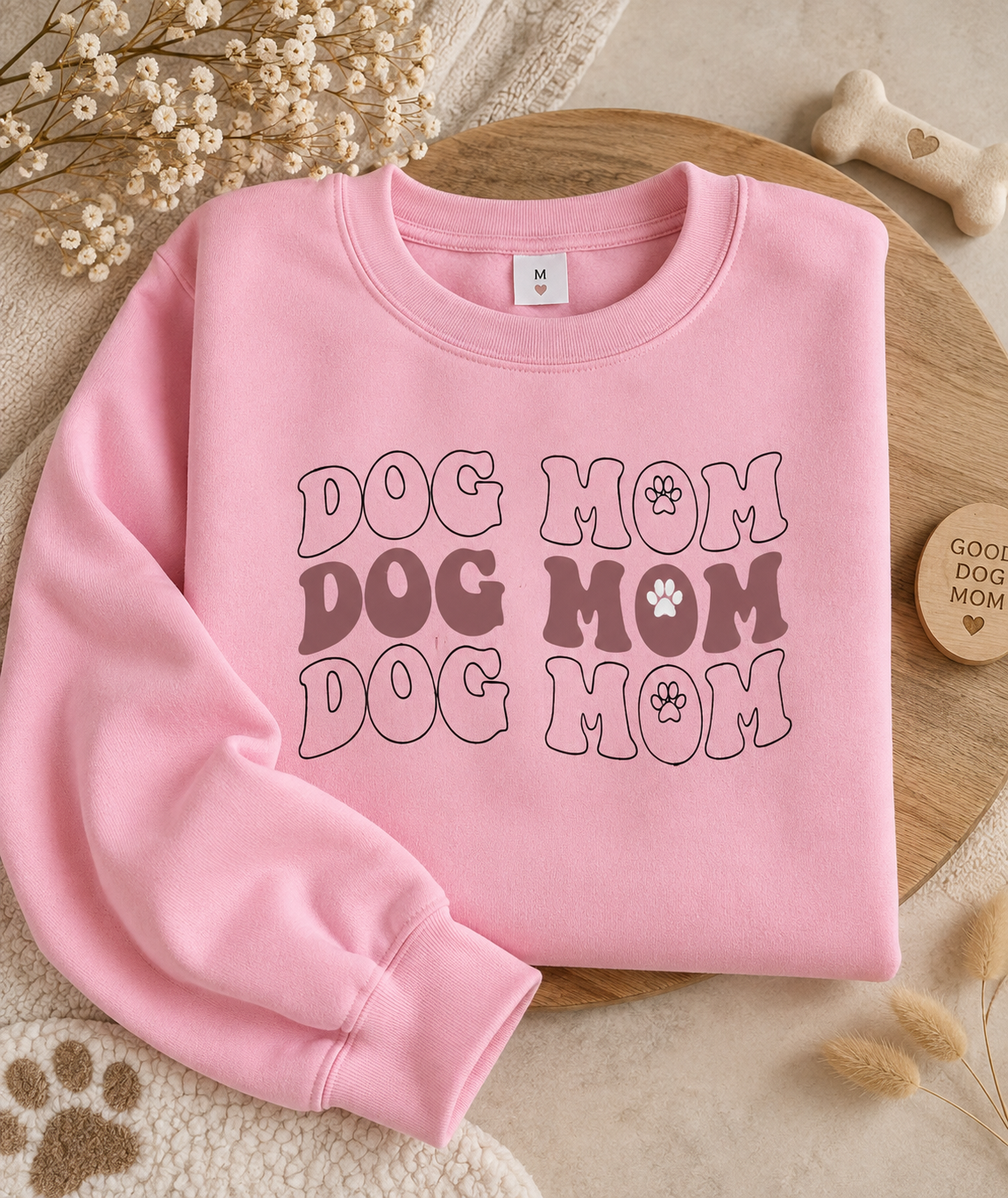 Dog Mom trui - Happy Dogs Style