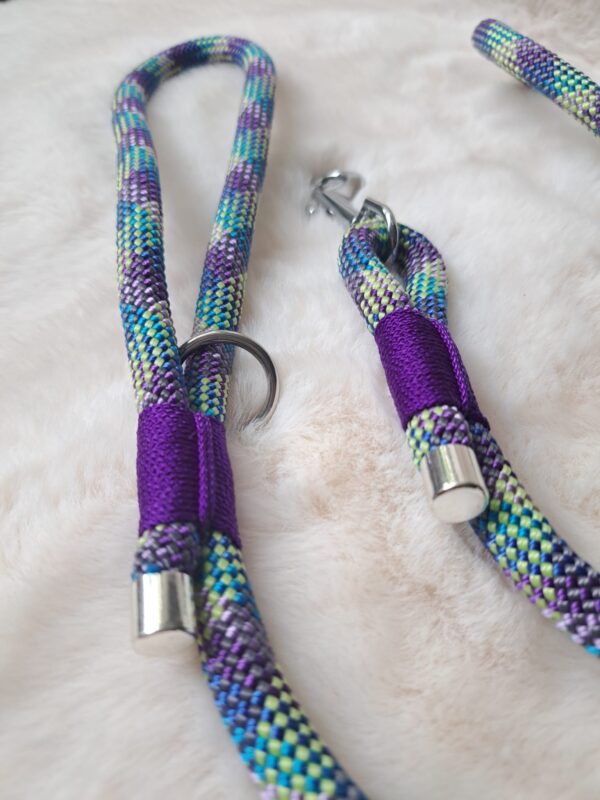 paracord lijn blauw/paars - Afbeelding 2