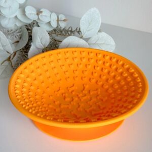 Slowfeeder voerbak Oranje