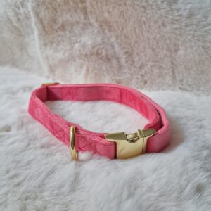 velvet halsband lichtroze