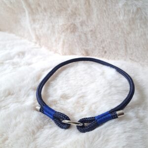 ID bandje donker blauw