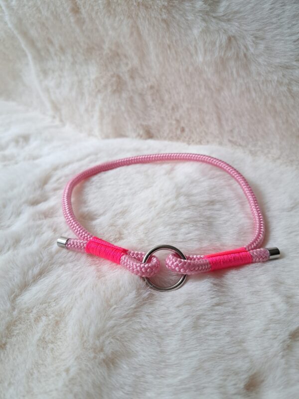 ID bandje roze