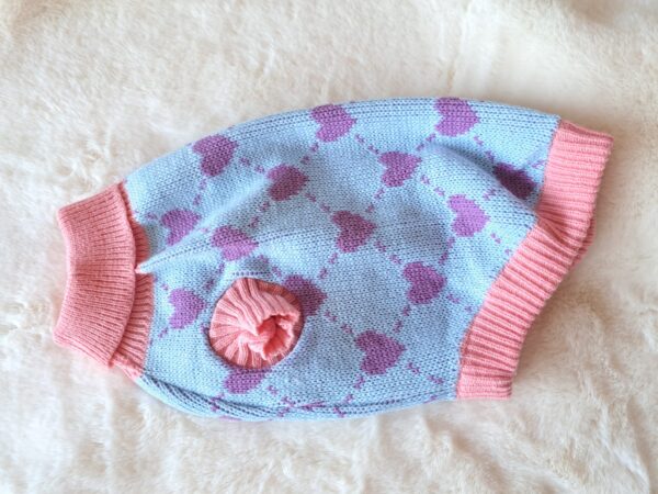 puppy love hartjes trui