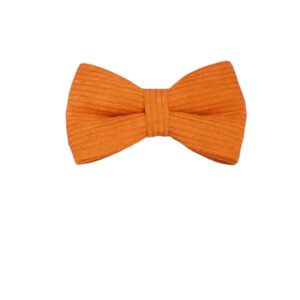 strikje corduroy oranje