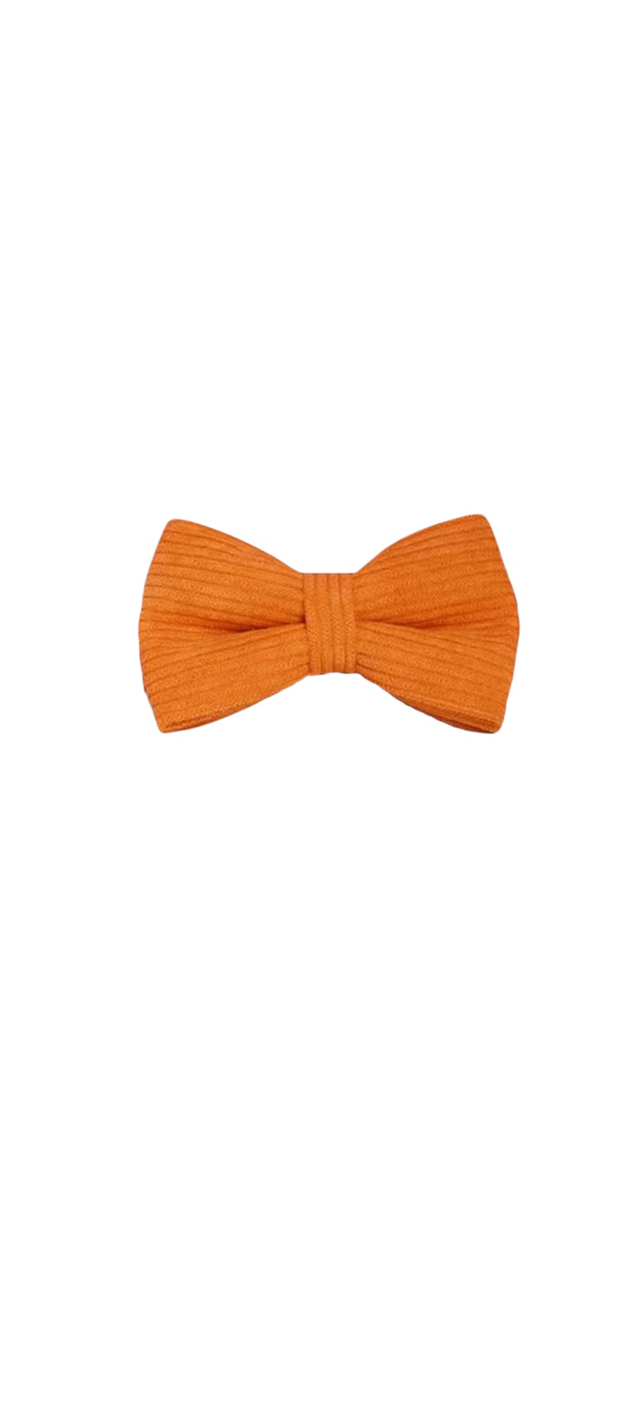 strikje corduroy oranje