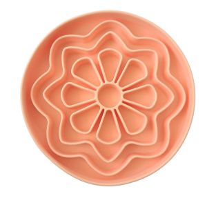 Slowfeeder Flower Oranje