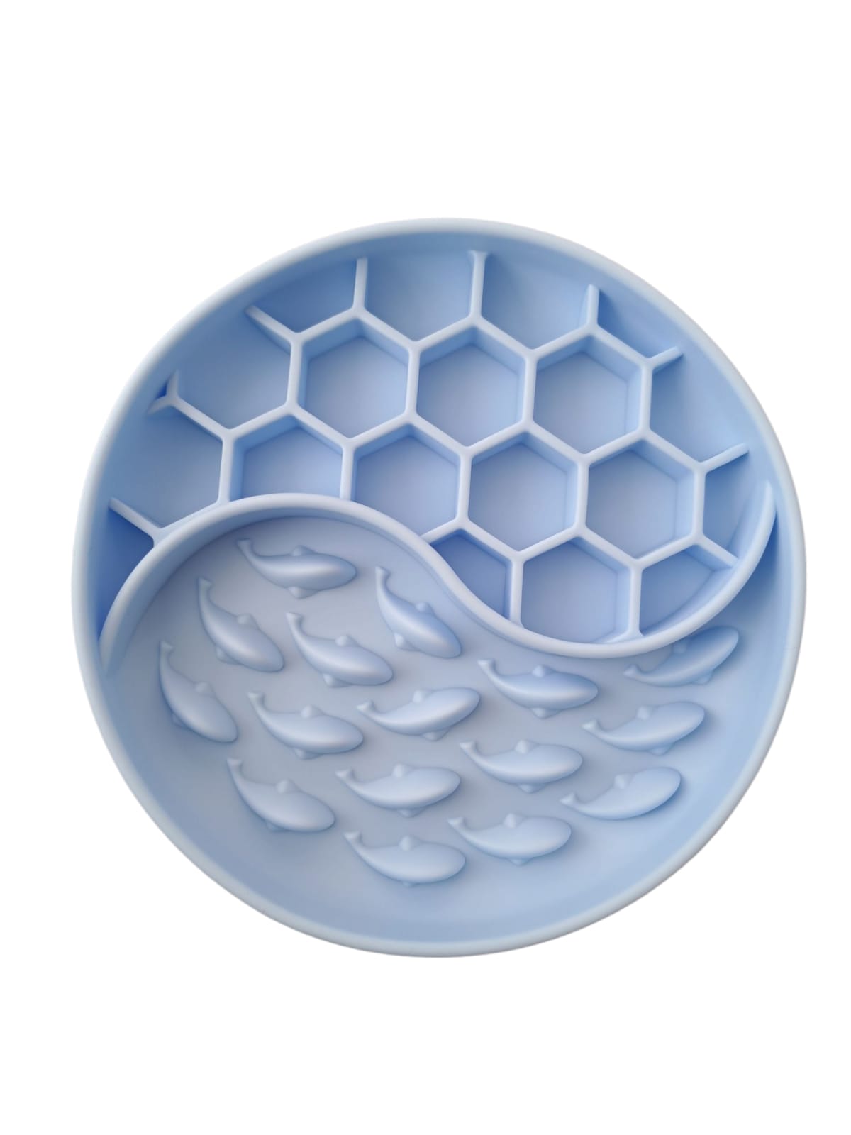 Slowfeeder Ying & Yang Blauw