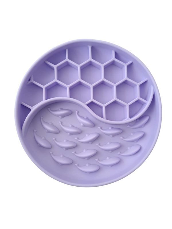 Slowfeeder Ying & Yang paars