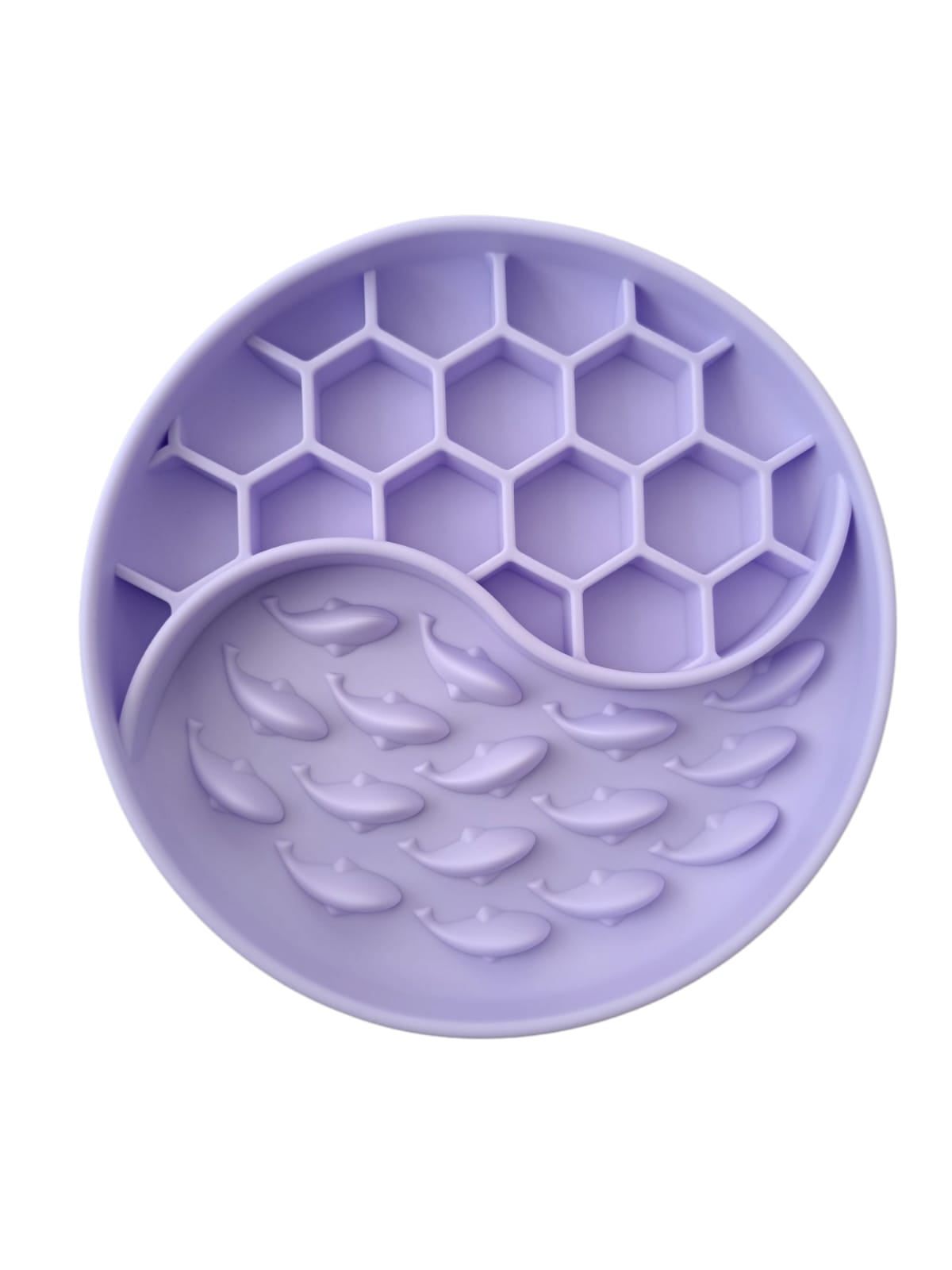 Slowfeeder Ying & Yang paars