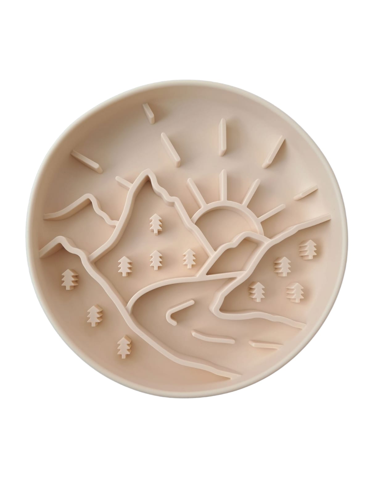 Slowfeeder Mountains Beige