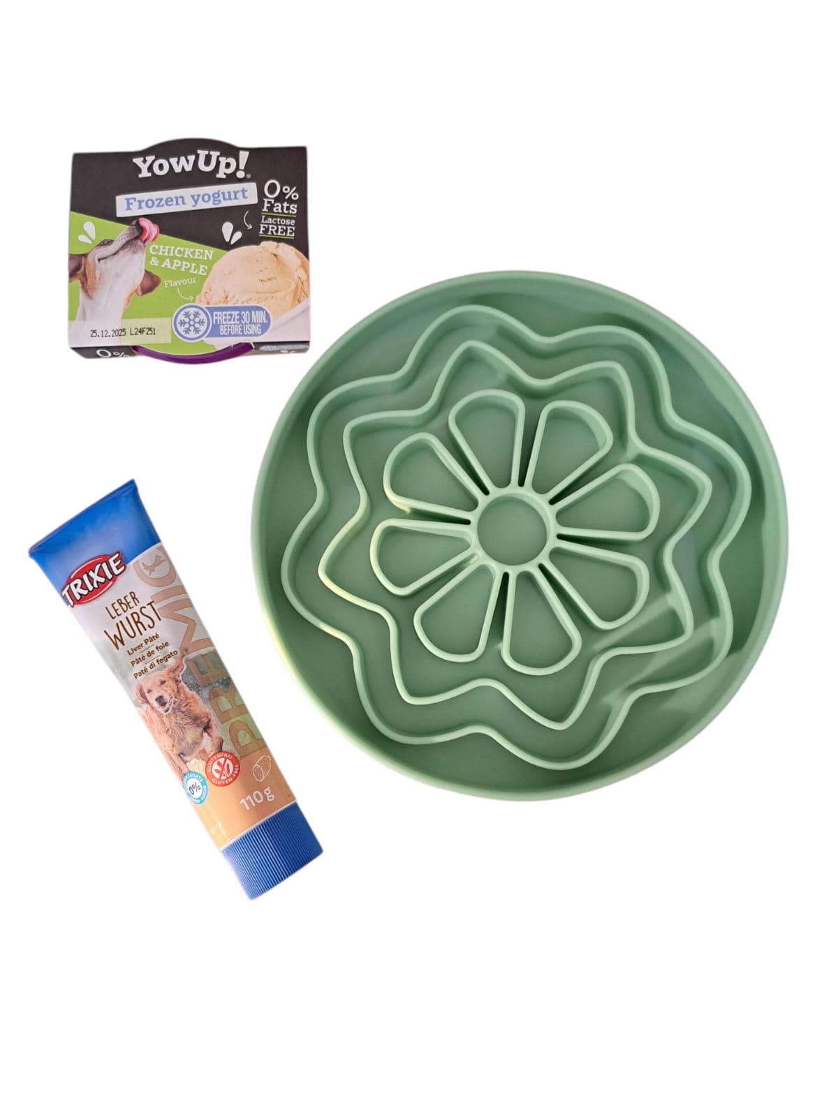 Bundel Slowfeeder Flower Groen