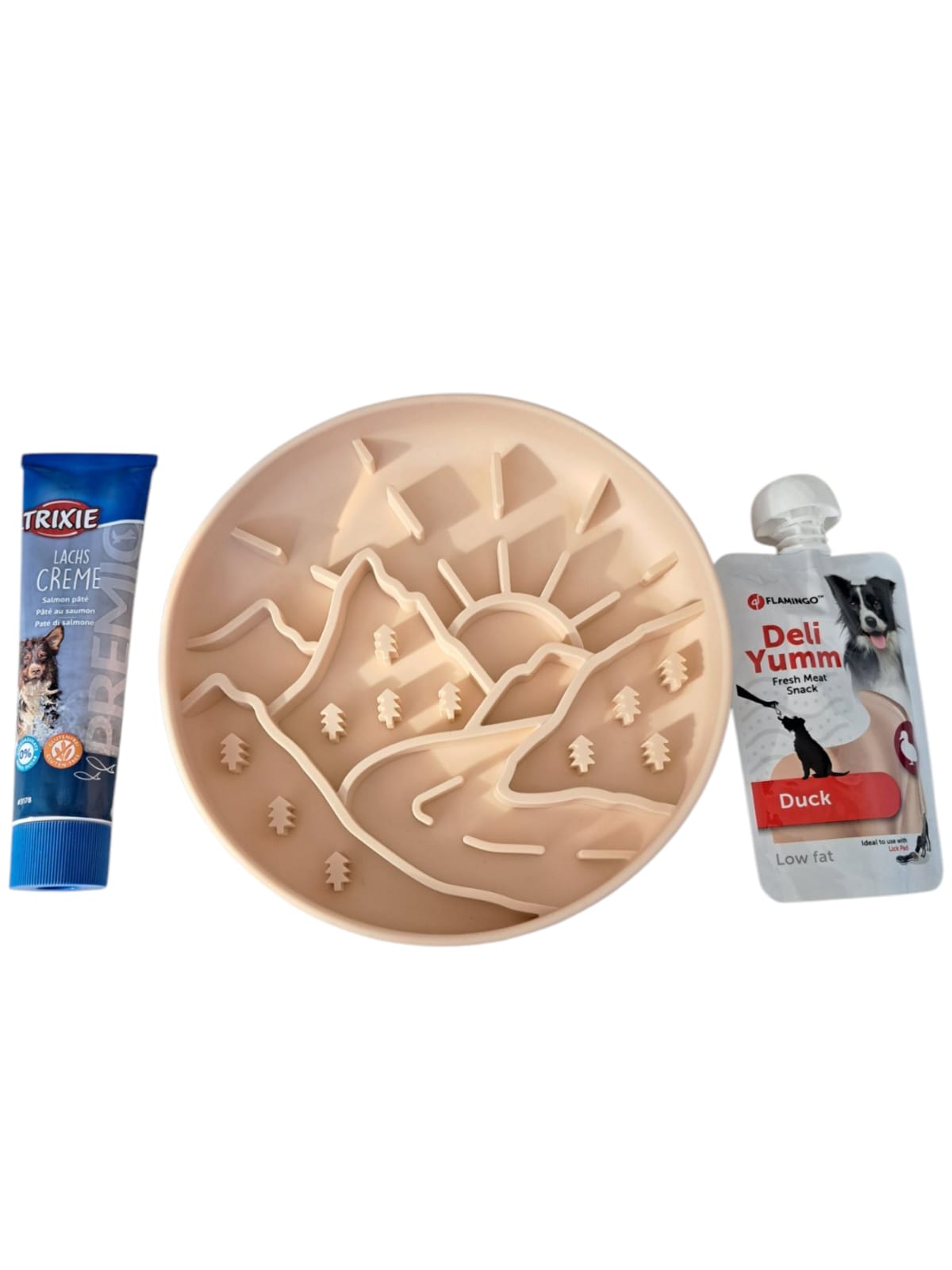 Bundel Slowfeeder mountains beige