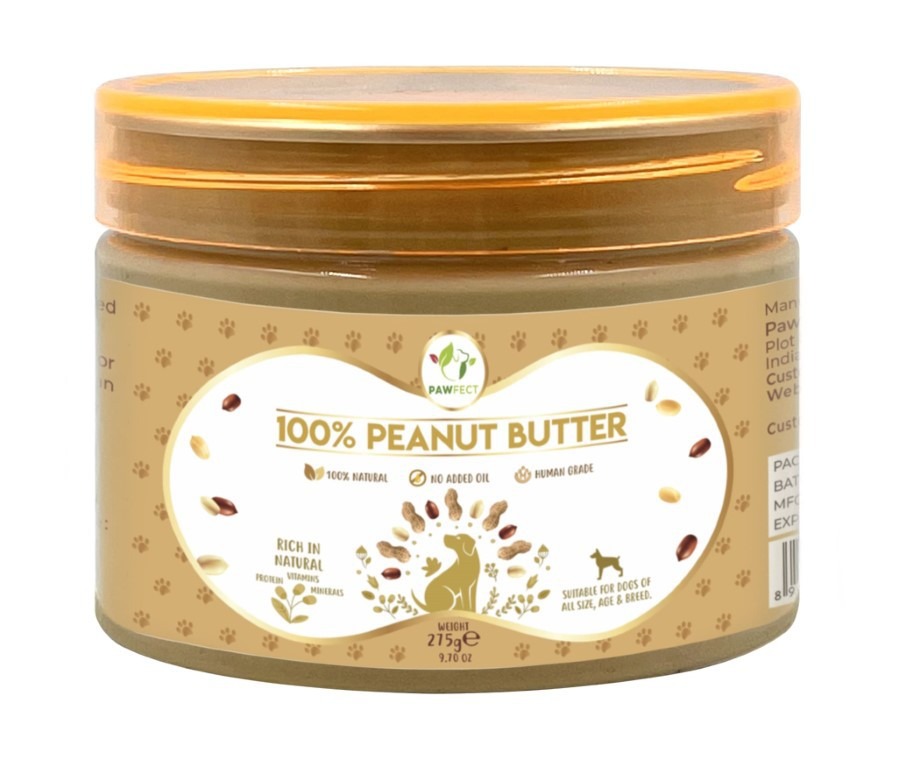 honden pindakaas - naturel