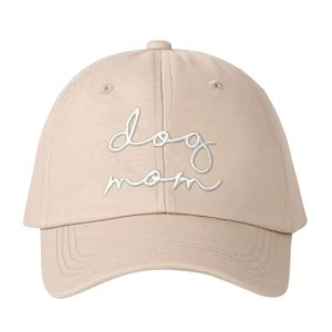 Dog Mom pet beige