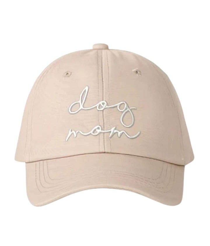 Dog Mom pet beige
