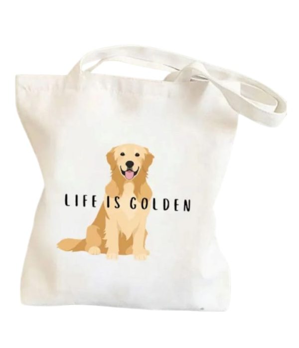 Tote bag Golden retriever