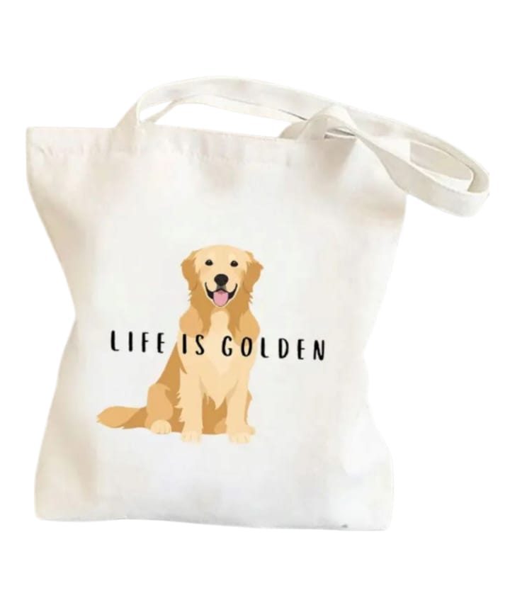 Tote bag Golden retriever