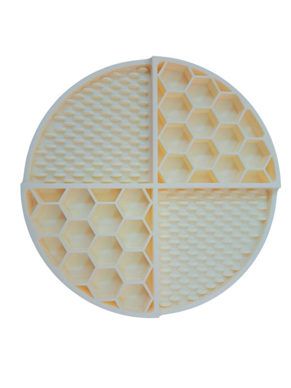 Slowfeeder pastel geel