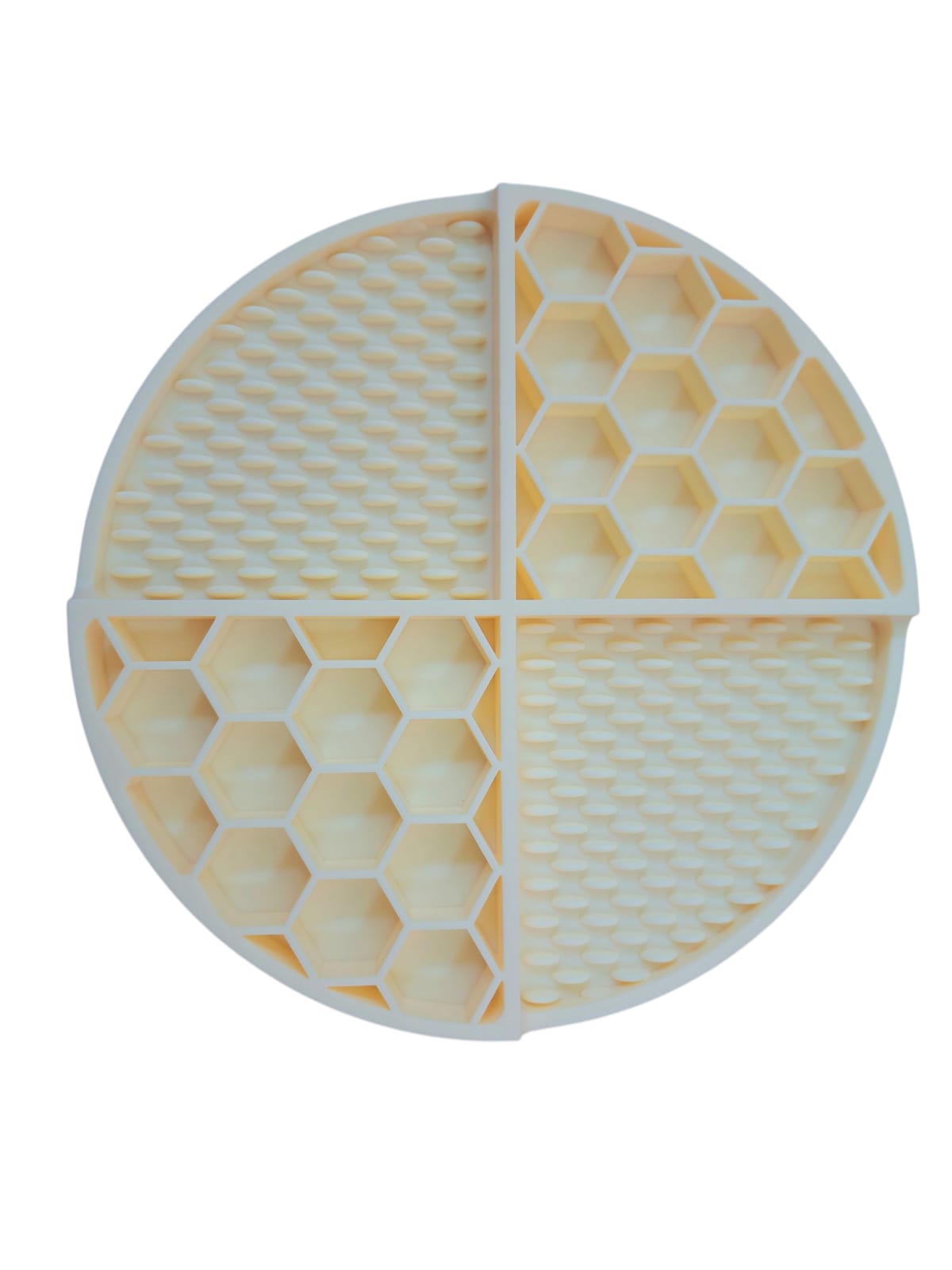 Slowfeeder pastel geel
