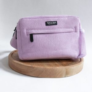 Dog mom fanny pack - lovely lavender